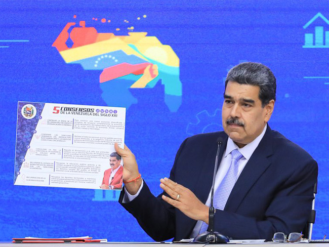 Presidente Nicolás Maduro: actividad petrolera venezolana creció un 12,99% en el tercer trimestre de 2023
